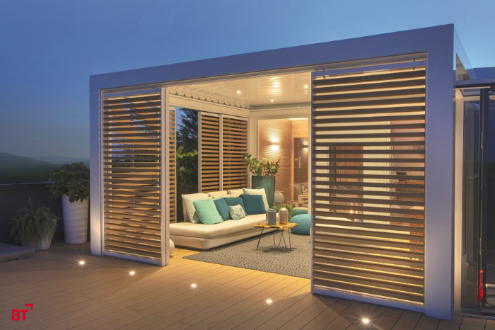 pergola bioclimatica pergospace