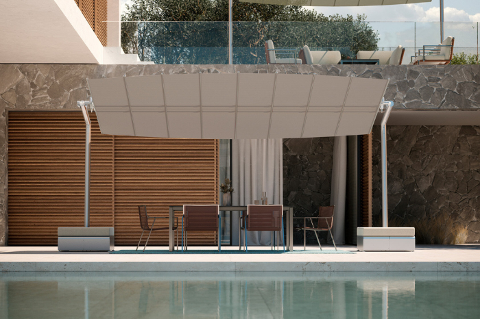 accessori da esterno ombrelloni balinesi separè